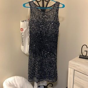 Adrianna Papell sequin dress